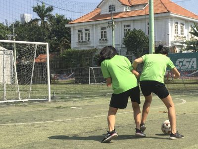 Mädchenfussball an der IGS HCMC