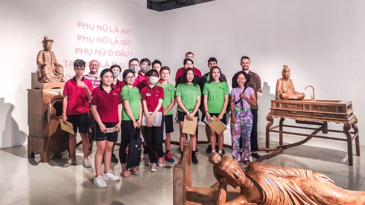 Museumsbesuch Factory Contemporary Art Centre IGS HCMC