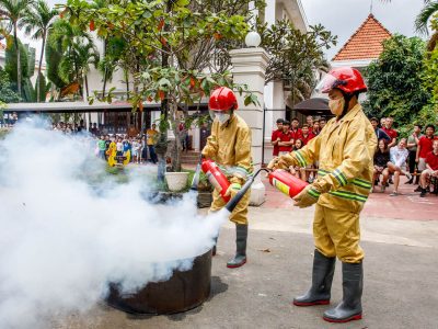 Feuerwehrübung an der IGS HCMC 2020
