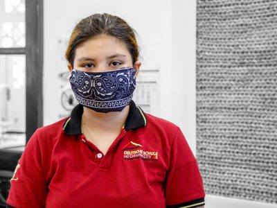 Ethikprojekt Masken bauen an der IGS HCMC
