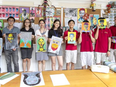 Die Klasse 12 de Deutschen Schule Chiang Mai besucht IGS-HCMC