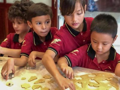 Die Weihnachtsbäckerei an der IGS HCMC