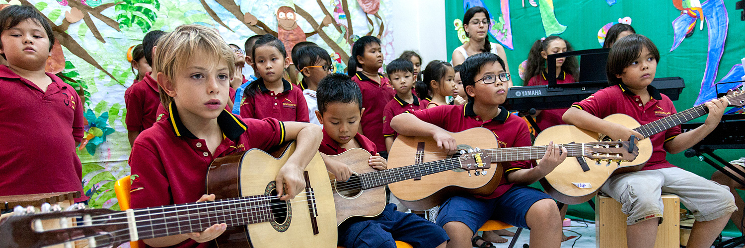 Kreativbild Scherenschnitte, Motiv Dschungel